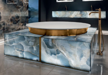 Sicis Elisyan Serenity freistehende Badewanne - exklusives Design aus Italien