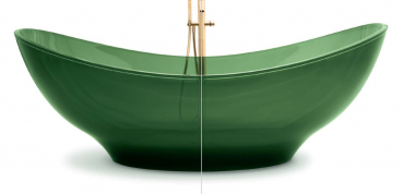 Preview: Sicis Elisyan Shellis freistehende Badewanne - exklusives Design aus Italien