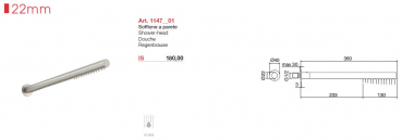 Treemme 22 mm Shower-Set Duschkombination 1107/1147/2847_71