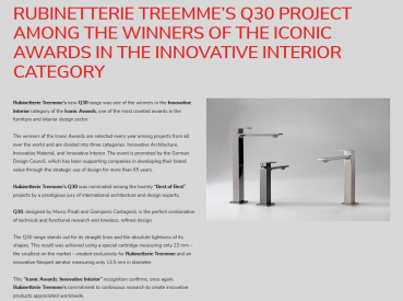 Treemme Armatur Q30 Einhand Waschtischmischer Wasserhahn 168