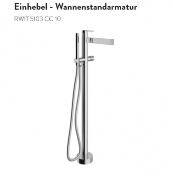 Treemme Time Time_out Standarmatur mit Handbrause für Badewanne 5103