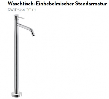 Treemme Up+ Einhand Waschtischmischer Standarmatur Wasserhahn 5714