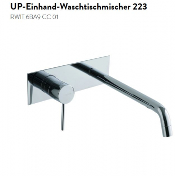 Treemme Up+ Einhand Waschtischmischer Unterputz Wasserhahn 6BA9