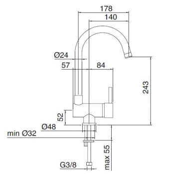 Treemme Kitchen Design Küchenarmatur Armatur für Küche 5544