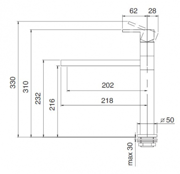 Treemme Kitchen Design Küchenarmatur Armatur für Küche 5631