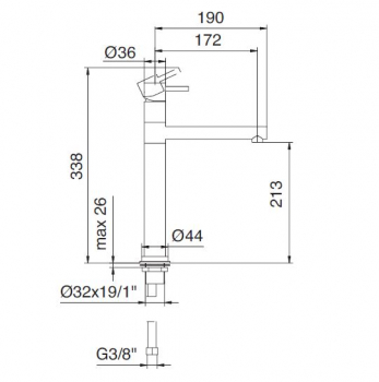 Treemme Kitchen Design Küchenarmatur Armatur für Küche 5831