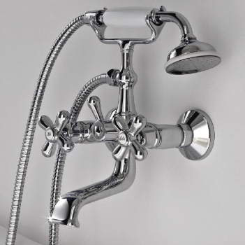 Treemme Romantica 3601 Armatur für Badewanne mit Handbrause