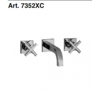 Treemme X-Change XC 7352 Armatur für Waschbecken 3-Loch Unterputz