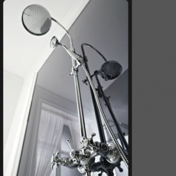 Treemme Nuova Retro 4190 Duschset mit Regendusche