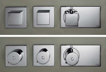 Tres Block System Duschset Duschkombination mit Handbrause 20725301/20735301, modernes Design für Ihr Badezimmer