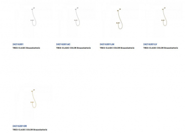 Tres-Clasic Brauseset Handdusche mit Brausemischer 24216301 Chrom/Stahl/Gold/Messing, exklusives Design für Ihr Badezimmer