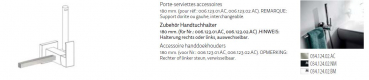 Tres Cuadro Exclusive Handbrause für WC Toilettendusche 00612301