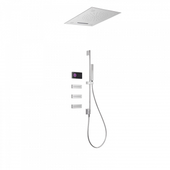 Tres Shower Technology elektronisches Duschset 09286401/09288401, modernes Design für Ihr Badezimmer