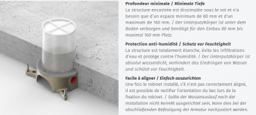 Tres Study Exclusive Standarmatur für Badewanne 26247006/26247005