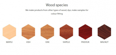 Unique Wood Design Holzbadewanne Puari-Gaia freistehende Badewanne aus Holz UWD