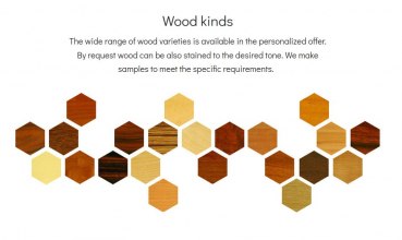 Unique Wood Design Holzbadewanne Puari-Gaia freistehende Badewanne aus Holz UWD