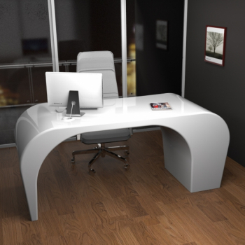 ZAD Italy Adamantx® Cozy Schreibtisch für Büro, Arbeitszimmer und Homeoffice, italienisches Luxus-Design für Ihr Zuhause