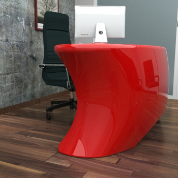 ZAD Italy Adamantx® Ely Schreibtisch für Büro, Arbeitszimmer und Homeoffice, italienisches Luxus-Design für Ihr Zuhause