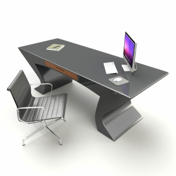 ZAD Italy Adamantx® Nefertiti Nofretete Schreibtisch für Büro, Arbeitszimmer und Homeoffice, italienisches Luxus-Design für Ihr Zuhause