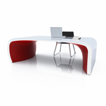 ZAD Italy Adamantx® Sonar Schreibtisch für Büro, Arbeitszimmer und Homeoffice, italienisches Luxus-Design für Ihr Zuhause