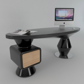 ZAD Italy Adamantx® StoneHenge Schreibtisch für Büro, Arbeitszimmer und Homeoffice, italienisches Luxus-Design für Ihr Zuhause