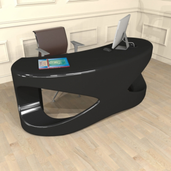 ZAD Italy Adamantx® The Mask Schreibtisch für Büro, Arbeitszimmer und Homeoffice, italienisches Luxus-Design für Ihr Zuhause