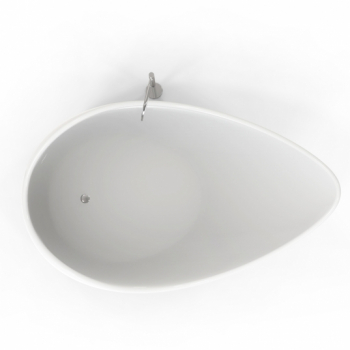 ZAD Italy Finger Food Adamantx® freistehende ergonomische Badewanne, italienisches Luxus-Design für Ihr Traumbad