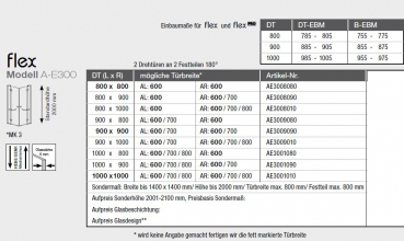 GEO Eckeinstieg Eckdusche A-E300 maw flex