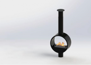 bioKamino Giotto Standkamin Ethanolkamin Fireplace Feuerstelle