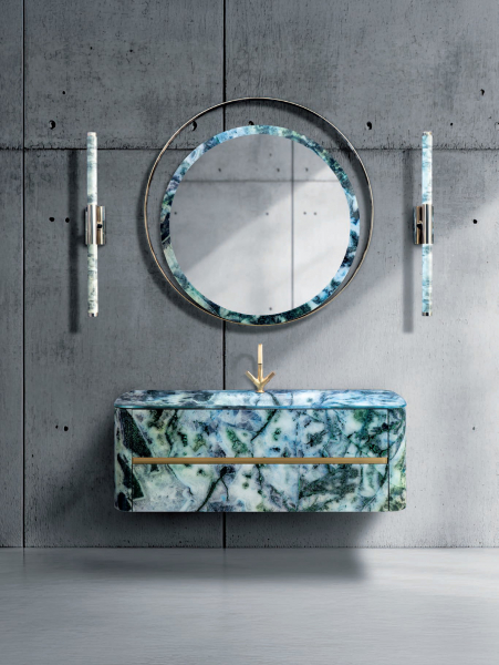 Sicis Elisyan Badmöbel Komposition Lunaris 3 - exklusives Design aus Italien