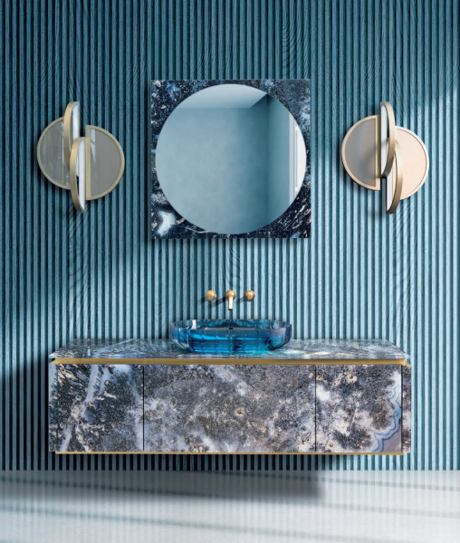Sicis Elisyan Badmöbel Komposition Eryon 3 - exklusives Design aus Italien