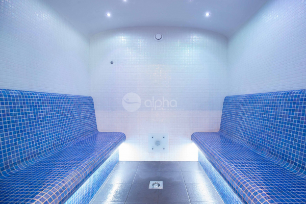 Alpha Industries Wellness Sensations Dampfbad Chaleur Hammam für 2-6 Personen, Wellness für Ihren Wohntraum