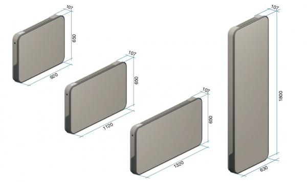 BEMM Relax Hybrid Ganzjahres-Radiator für Heizen und Kühlen