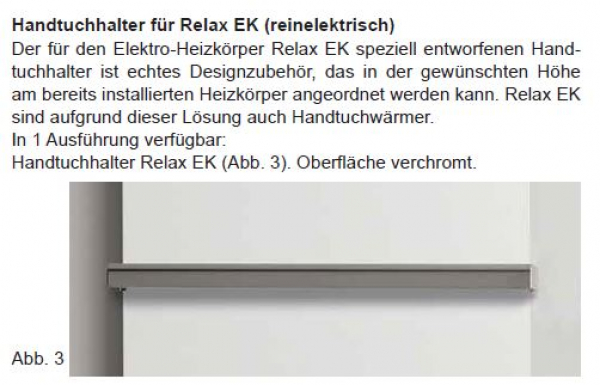 Bemm Relax EK Elektroheizkörper Designheizkörper elektrisch mit Funksteuerung