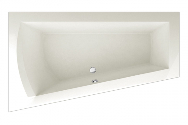 Börsting Raumsparwanne Stina 1600/1700 Acryl-Badewanne mit optionalem Whirlpool, modernes Design für Ihr Traumbad