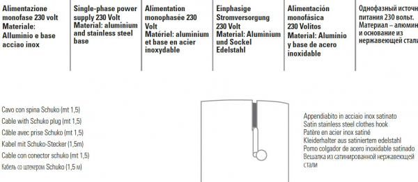 Caleido Designheizkörper Stilus single exklusiver Elektro-Standheizkörper mit LED-Beleuchtung