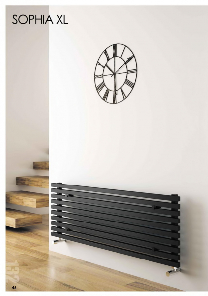 Carisa Designheizkörper Sophia XL Aluminiumheizkörper, modernes Design für Ihr Zuhause