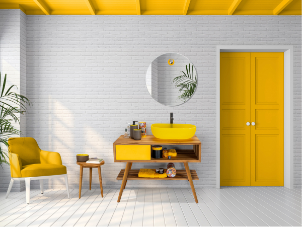 Cipi Feelgood small exklusive Kommode, Unterschrank für Waschbecken aus Teakholz und Mahagoni