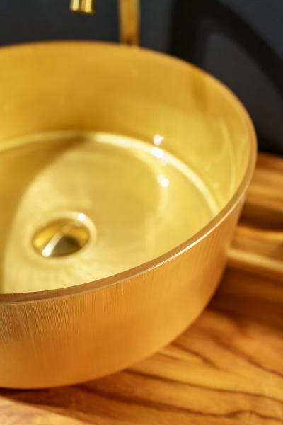 Cipi Gala Basin Aufsatzwaschbecken aus Glas