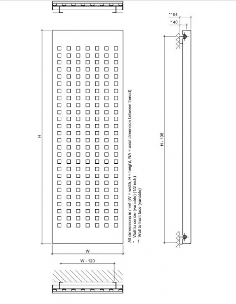 Eucotherm Buco Plan Raumheizkörper Designheizkörper