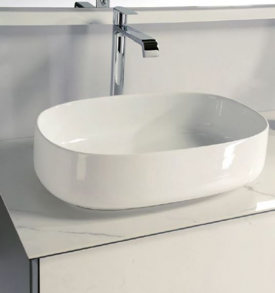 Canova Badmöbelset 10|120 cm Bianco Calacatta Gres von Euro Bagno