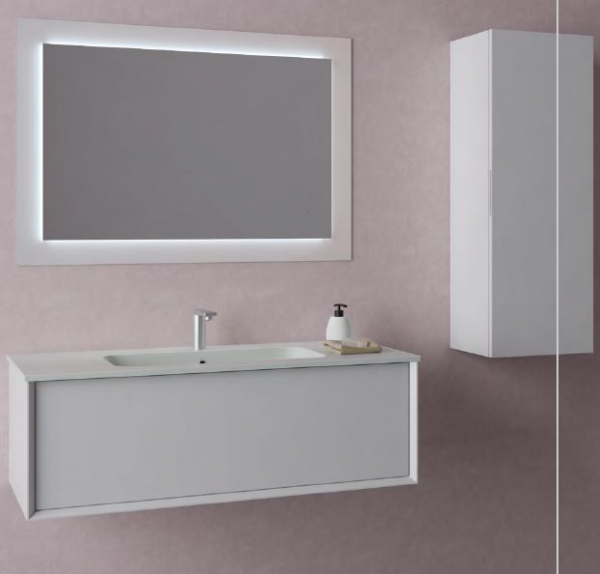 Canova Badmöbelset 2|105 cm Bianco opaco von Euro Bagno