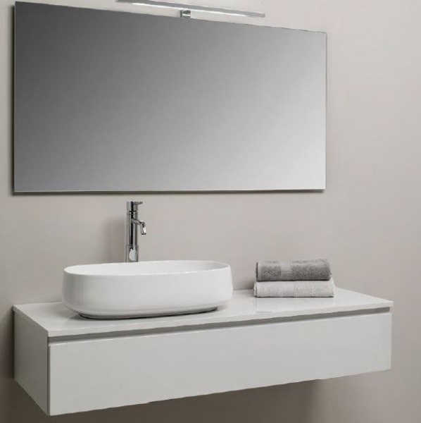 Fly Badmöbelset 10|120 cm Grigio Perla von Euro Bagno