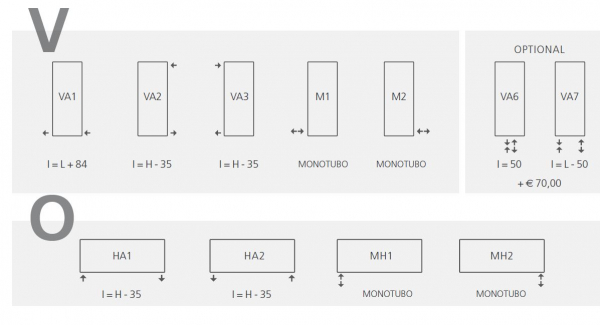 Graziano radiators Heizkörper italienischer Designheizkörper Loto, exklusives Design für Ihren Wohn(t)raum