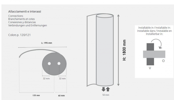 Graziano radiators italienischer Designheizkörper Six, exklusives Design für Ihren Wohn(t)raum