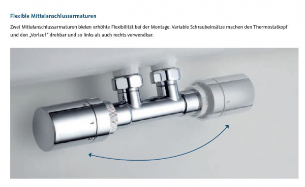 HSK Designheizkörper Yenga Handtuchheizkörper Badheizkörper mit Aussparungen für Handtücher