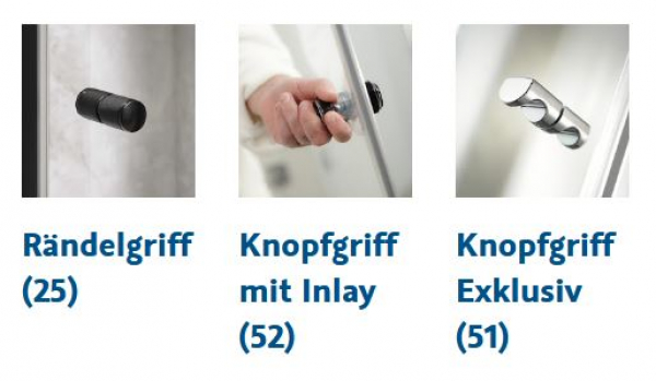 HSK Exklusiv 2.0 Eckeinstieg mit Drehfalttüren