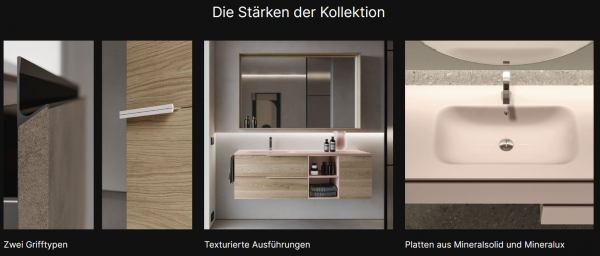 Idea My Time Badmöbelset P12 stilvolles Badezimmermöbel