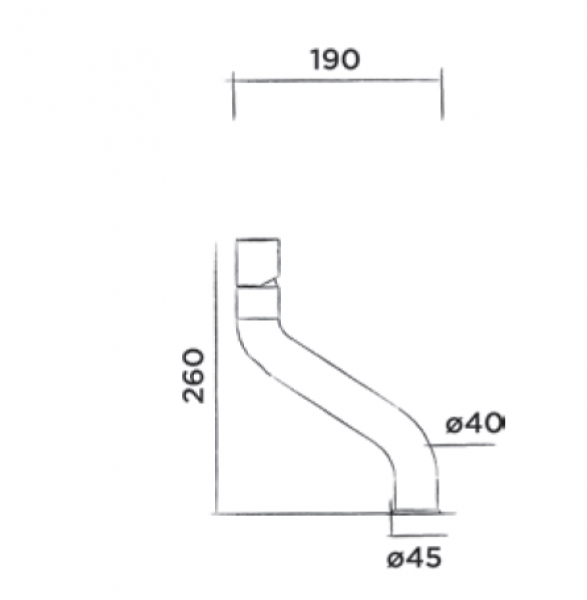 Jee-O Waschtischmischer flow basin mixer low niedrige Armatur, Edelstahl gebürstet