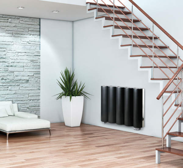 Margaroli T'Onda Aluminium-Designheizkörper gerundet